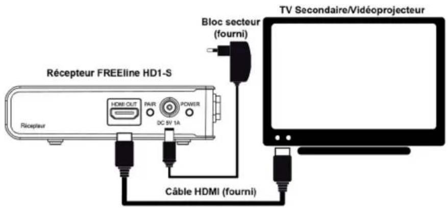CGV FREEline HD1 S - Étape 2: Branchements du Récepteur - 1