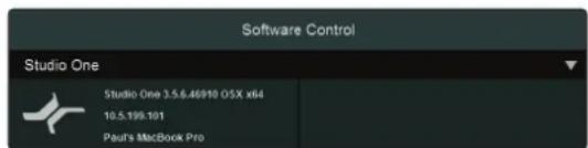 PRESONUS StudioLive 32SC - Contrôle de logiciel (Software Control) - 1