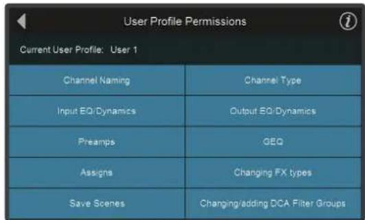 PRESONUS StudioLive 32SC - Edit Permissions - 1