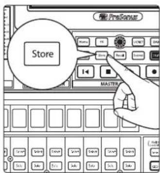 PRESONUS StudioLive 32SC - Pour enregistrer un preset d'effect : - 1