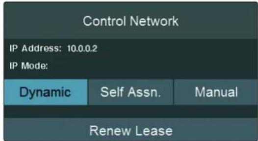 PRESONUS StudioLive 32SC - Reglages d'adresse IP sur le réseau de contrôle (Control Network) - 1