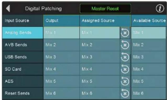 PRESONUS StudioLive 32SC - Digital Patching : Analog Sends - 1