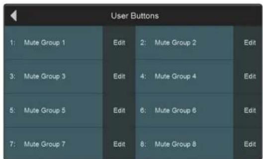 PRESONUS StudioLive 32SC - Affectations des touches de fonctions personnelles (User Function) - 3