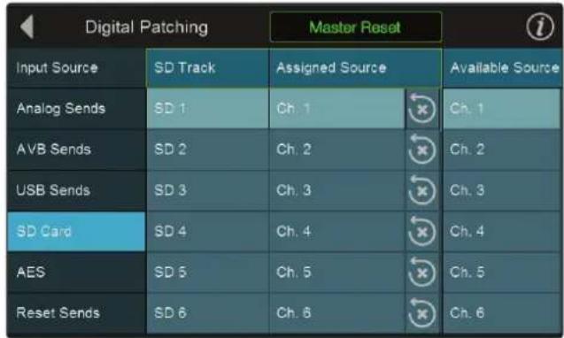PRESONUS StudioLive 32SC - Digital Patching : SD Card - 1