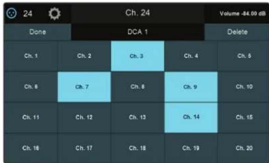 PRESONUS StudioLive 32SC - Création de groupes Filter DCA - 4