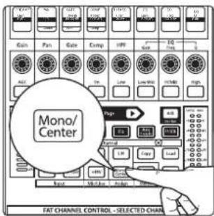PRESONUS StudioLive 32SC - Mode mono du bus - 1