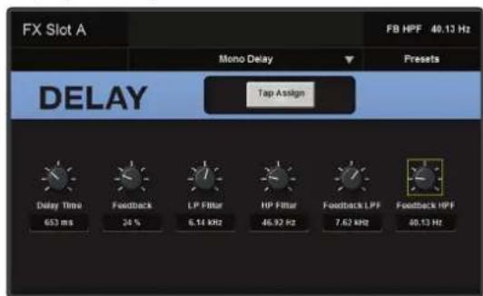 PRESONUS StudioLive 32SC - Mono Delay - 1