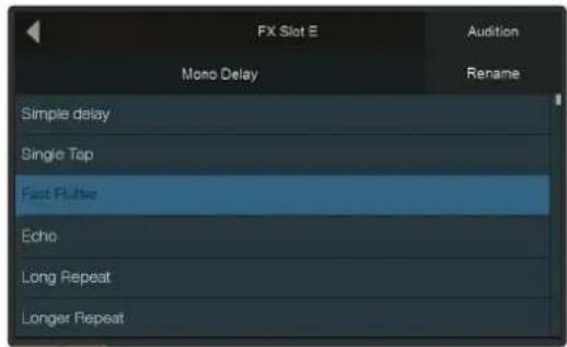 PRESONUS StudioLive 32SC - Presets d'effet - 1