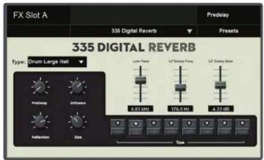 PRESONUS StudioLive 32SC - Types d'effets - 2