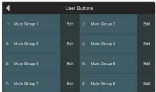 PRESONUS StudioLive 32SC - Affectations des touches de fonctions personnelles (User Function) - 4