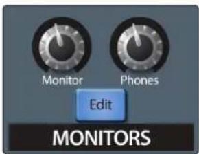 PRESONUS StudioLive 32SC - Commandes d'écoute de contrôle (monitoring) - 1