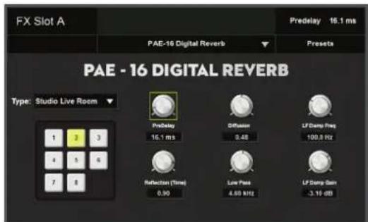 PRESONUS StudioLive 32SC - Types d'effets - 3