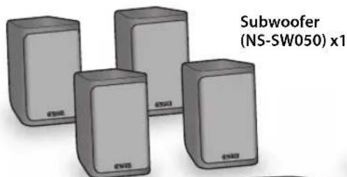 YAMAHA NSP41 - Package contents - 1
