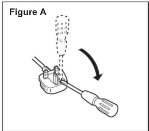 PANASONIC EY74A3 - How to replace the fuse - 1