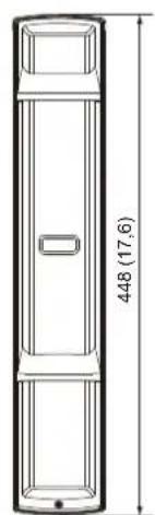 OPTEX SL350QN - DIMENSIONS - 1