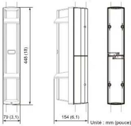 OPTEX SL350QN - BC-4 : Couvercle arrière - 1