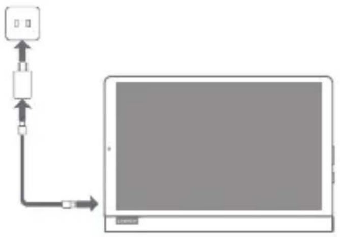 LENOVO Yoga Smart Tab - Laitteen lataaminen - 1