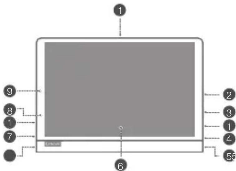 LENOVO Yoga Smart Tab - Vista geral do dispositivo - 1