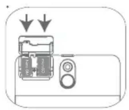 LENOVO Yoga Smart Tab - Korttien asentaminen - 2