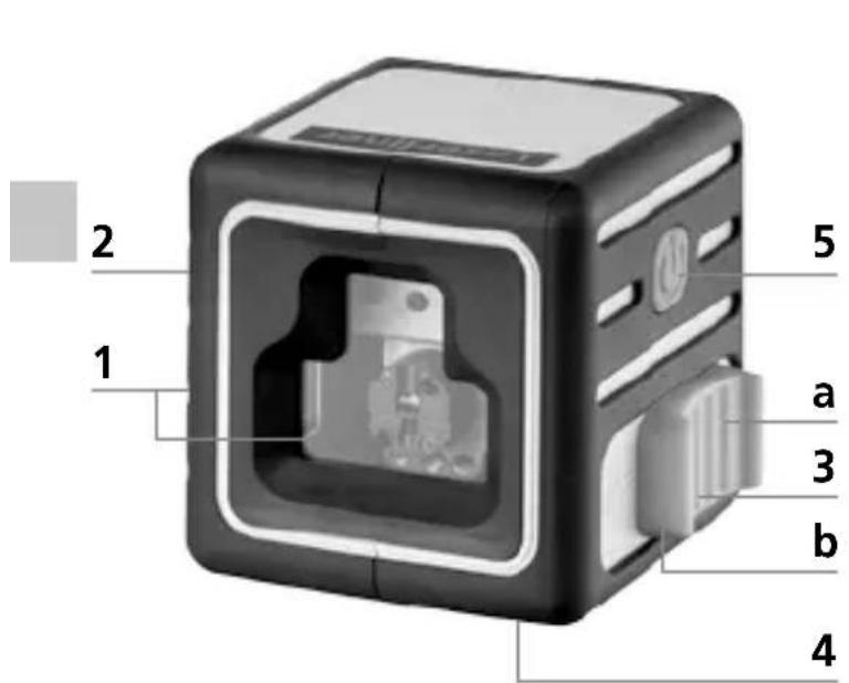 Laserliner CompactCubeLaser 3 Plus - Batterijenplaatsen - 2