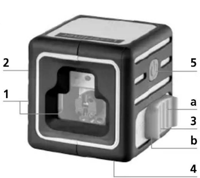 Laserliner CompactCubeLaser 3 Plus - Batterien einlagen - 2