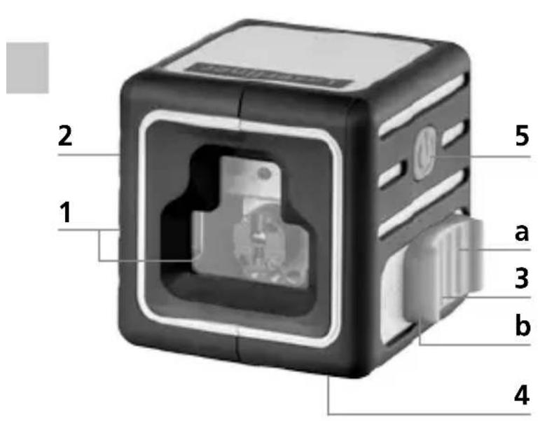 Laserliner CompactCubeLaser 3 Plus - Inserting batteries - 2