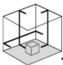 Laserliner CompactCubeLaser 3 Plus - Quantité et direction des lasers - 1