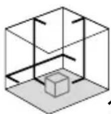 Laserliner CompactCubeLaser 3 Plus - Liczbai rozmieszczenie laserów - 1