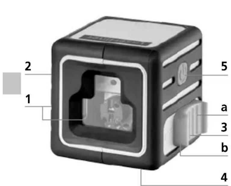 Laserliner CompactCubeLaser 3 Plus - Isætning af batterier - 2