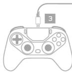 Astro C40 - PLAYSTATION®4 WIRED SETUP / CONFIGURATION FILAIRE PLAYSTATION®4 - 4