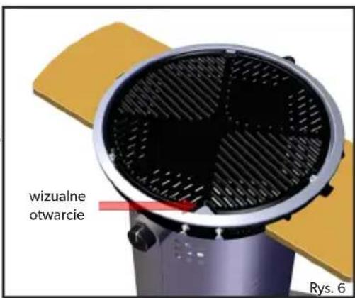 CADAC Citi Chef 50 - Kontrola widoczności płomienia - 2