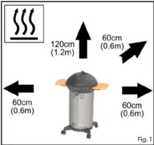 CADAC Citi Chef 50 - Lys tilbage - 1