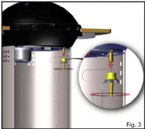 CADAC Citi Chef 50 - Sådan tjekker du om din gasflaske er tom - 2
