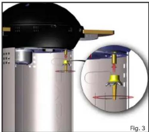 CADAC Citi Chef 50 - Cómo desconectar y cambiar el suministro de gas - 2