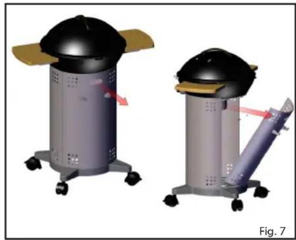 CADAC Citi Chef 50 - Sostituzione del tubo: - 1