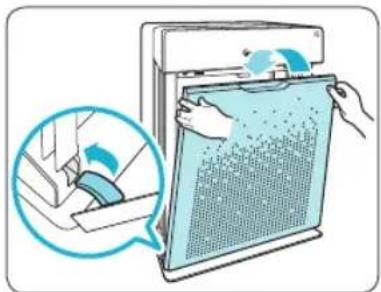 Winix Zero Pro - EINSETZEN DER FILTER - 2