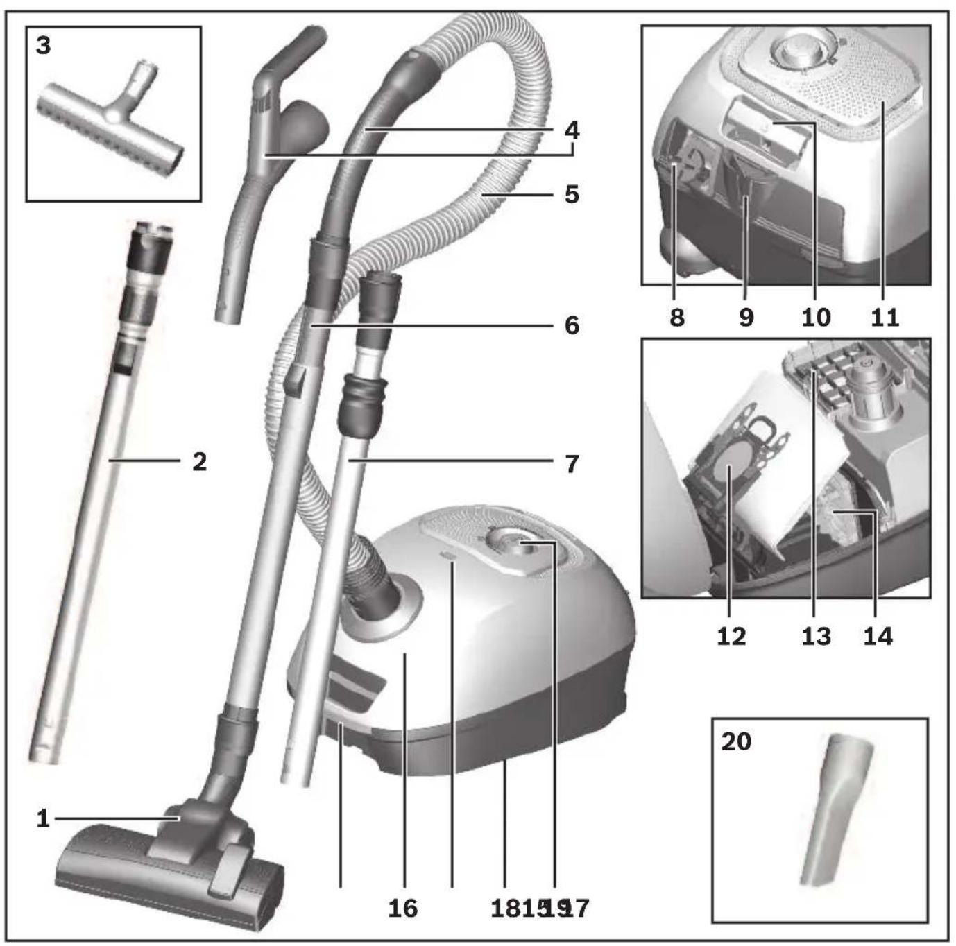 BOSCH BGLS4X201 - 1