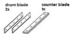 Zipper ZIHAEK4100 - Blades - 1
