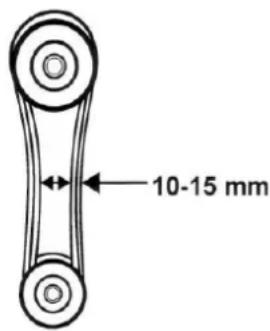 Zipper ZIHAEK11000 - Keilriemen einstellen - 1