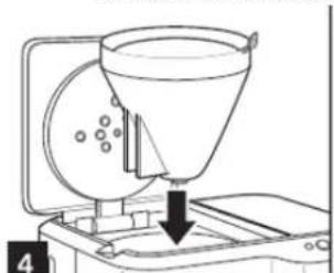 FRITEL CO 2980 - 1) Faire du café - 4
