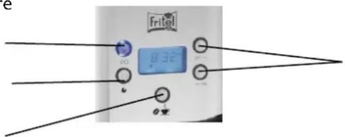 FRITEL CO 2980 - ECRAN DE COMMANDE ET SYMBOLES - 1