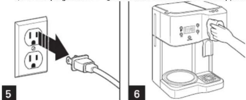 FRITEL CO 2980 - CLEANING AND MAINTENANCE OF THE APPLIANCE AND ITS ACCESSORIES - 2