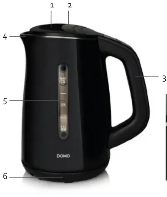 DOMO DO9196WK - PARTIES - 1