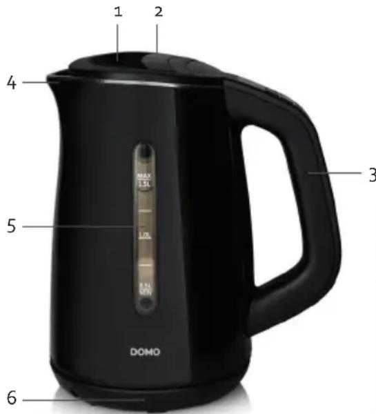DOMO DO9196WK - TEILE - 1