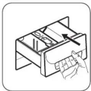 ZANUSSI ZWS 7120 BW - Gebruik van uitsluitend vloeibaar wasmiddel: - 2