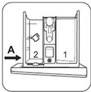 ZANUSSI ZWS 6120 BW - LESSIVE LIQUIDE OU EN POUDRE - 2