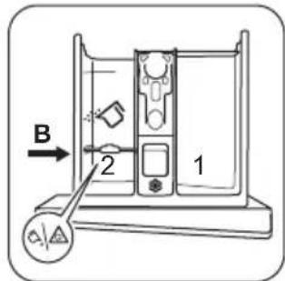 ZANUSSI ZWS 6120 BW - Pour utiliser également de la lessive/des additifs liquides ou un agent blanchissant : - 2