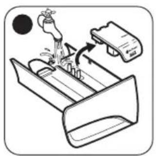 ZANUSSI ZWF 8147 BW - HET AFWASMIDDELDOSEERBAKJE REINIGEN - 3
