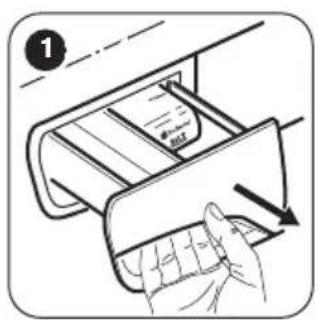 ZANUSSI ZWF 8147 BW - HET AFWASMIDDELDOSEERBAKJE REINIGEN - 1