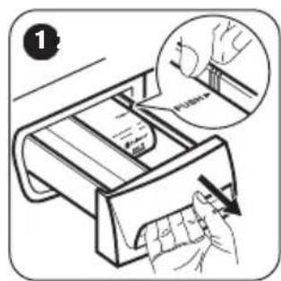 ZANUSSI ZWF 71453 BW - REINIGEN DER WASCHMITTELSCHUBLADE - 1